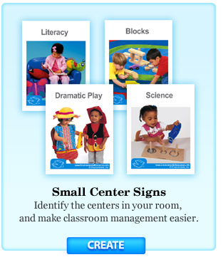 Small Center Signs